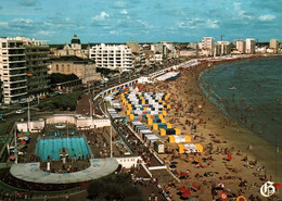 8648 Les SABLES D OLONNE La Plage, La Piscine Et Le Remblai   (scan Recto-verso) 85 Vendée - Sables D'Olonne