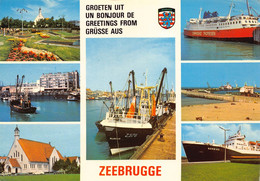 Zeebrugge Z 576 Vissersboot Rubens Nowind Townsend Thoresen Ferry Mini Golf Kerk  Barry 9366 - Zeebrugge