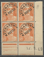 France - Frankreich Coin Daté 1945-47 Y&T N°PREO99 - Michel N°V(?) *** - 4f Marianne De Gandon - 1940-1949