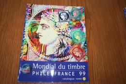 Mondial Du Timbre Philexfrance 99 (tome 1 Et 2) - Catalogues For Auction Houses
