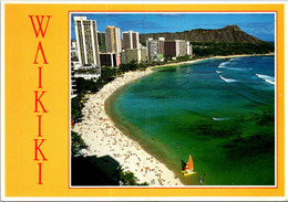 (2 F 9) USA (posted To Australia) Hawaii Waikiki Beach - Hawaï