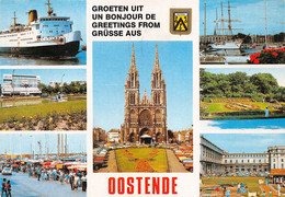 Oostende Ostend Groeten Uit , Vismarkt , Mercator , Ferry Sealink    Barry 9420 - Oostende