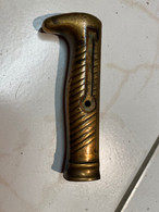 D'origine Allemande/Poignée De Baïonnette En Laiton Du Mdle 1871 - Knives/Swords