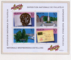 SUIÇA 1990- MNH (FILATELIA)_  WW10613 - Blocks & Sheetlets & Panes