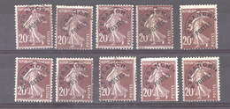 0opr  091 -  France  -  Préos  :  Yv  54a   (*)   ,  Type I : 18x22 Mm ,  10 Exemplaires - 1893-1947
