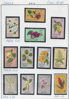 SAMOA FLOWERS MNH 12 Stamps FLEURS цветы Kwiaty Květiny FLORES - Pacific Islands - Other