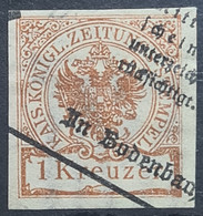 AUSTRIA 1890 - Canceled - ANK 7 - Zeitungsstempelmarke 1kr - Zeitungsmarken