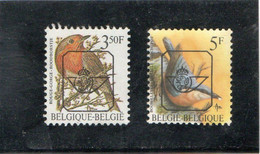 BELGIQUE    1985-88  Préoblitéré  Y.T. N° 2223  2293  Oiseaux  Oblitéré - Tipo 1986-96 (Uccelli)