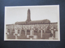 DR / Frankreich Um 1915 AK Verdun (Meuse) Le Cimetiere National / Soldatenfriedhof Mit Denkmal - Guerre 1914-18