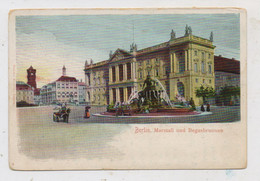 1000 BERLIN, Marstall Und Begasbrunnen, Ca. 1905 - Mitte