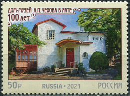 Russia 2021, House-Museum Of Writer A.P. Chekhov In Yalta, XF MNH** - Nuevos