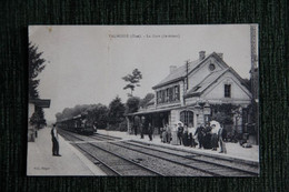 VAUMOISE - La Gare ( Intérieur ) - Vaumoise