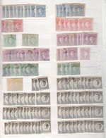 Serbien , Lot Alter Briefmarken Aus Lagerbuch - Serbia