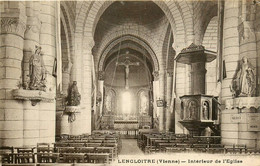 Lencloître * Intérieur De L'église Du Village - Lencloitre