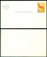 United Nations New York Stationary For Airmail Unused Mint - Aéreo