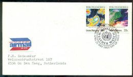 United Nations New York 1989 World Weather Watch - Storia Postale