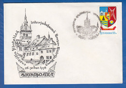 Rumänien; Brief Expo Filatelica Brasov Bistrita Mures, Sighisoara 1978, Romania - Enteros Postales