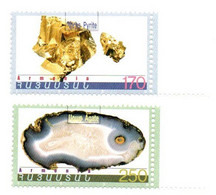 1998 - Armenia 308/09 Minerali - Minerals