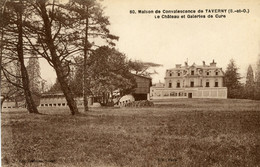 Delcampe - 9832 Cpa 95 Maison De Convalescence De Taverny - Le Château Et Galeries De Cure - Taverny