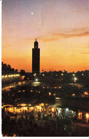 Maroc Marrakech Coucher De Soleil Bastian Paris 1969 Nuit - Marrakech