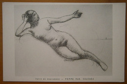 Puvis De Chavannes - Femme Nue, Couchée - Malerei & Gemälde