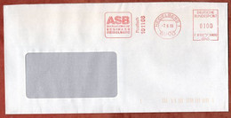 Brief, Francotyp-Postalia, ASB Heidelberg 1989 (6659) - Marcofilie - EMA (Printmachine)