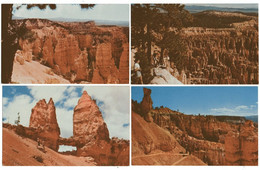 LOT DE 19 CARTES  PETIT FORMAT     -  UTAH     -   BRYCE CANYON NATIONAL PARK - Bryce Canyon