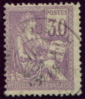 Lot N°4489 Variétés France  N°115a Oblitéré Qualité TB - Gebraucht