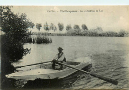 Vieillespesse * Le Lac Du Château De Luc * Barque - Otros & Sin Clasificación