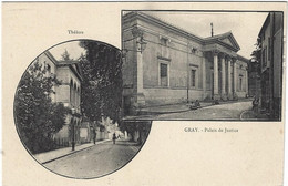Delcampe - 70    Gray    -  Palais De Justice - Gray
