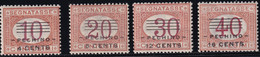Pechino 1919 Segnatasse Serie Completa Sass. 9/12 MNH** Cv. 325 - Peking
