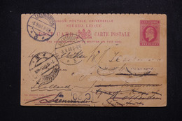 SIERRA LEONE - Entier Postal Pour Les Pays Bas En 1908 - L 114596 - Sierra Leone (...-1960)