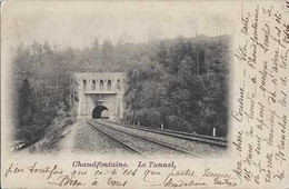 Chaudfontaine - Le Tunnel - Circulé En 1901 - Dos Non Séparé - TBE - Chaudfontaine