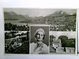 Küssnacht A / R. - Schweiz. La Chapelle Au Souvenir á S.M.Astrid, La Reine De Belges. Alte Mehrbild AK S/w. Ge - Chapelle