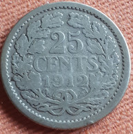 NEDERLAND : SCARCE 25 CENT 1912 KM 146 - 25 Cent
