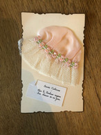 Delcampe - SAINTE CATHERINE * Ste Catherine * Bonnet Tissus * Fête * CPA Fantaisie Brodée Ancienne * Fleurs - St. Catherine