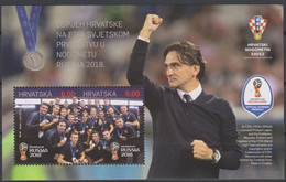 Soccer World Cup 2018 - Football - CROATIA - S/S MNH - 2018 – Russia