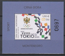 Olympics 2020 - History - MONTENEGRO - S/S MNH - Verano 2020 : Tokio