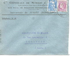 France Enveloppe Publicitaire Scierie à Jussey( Haute- Saône) - Other & Unclassified