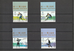 China 2018 - 32 CHINA BEIJING WINTER OLYMPIC GAME SNOW SPORTS*** MNH - Unused Stamps