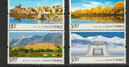 China 2018-14 CHINA VIEWS OF KASHI In Pairs *** MNH - Unused Stamps