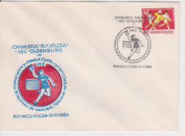 Delcampe - HANDBALL MATCH  CHIMISTUL RM VILCEA - VFL OLDENBURG  GERMANY, SPECIAL COVER ROMANIA - Handball