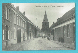 * Beernem (West Vlaanderen) * (Uitg Hermente Strobbe, Nr 13780) Rue De L'église, Kerkstraat, Animée, Zeldzaam, TOP - Beernem