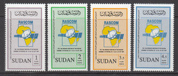 2007 Sudan RASCOM Satellite Complete Set Of 4  MNH - Sudan (1954-...)