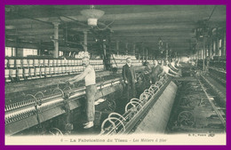 BOHAIN EN VERMANDOIS - La Fabrication Du Tissu - Les Métiers à Filer - Animée - Edit. B.F. - N° 6 - Industrie