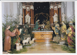 NÖ Ak  SCHEIBBS, Weihnachtskrippe, Klosterkirche, Josef Schagerl Krippe, Niederösterreich Ansichtskarte - Scheibbs