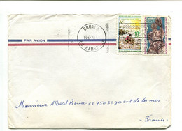 CAMEROUN Yaounde 1979 - Affranchissement Sur Lettre Par Avion - - Cameroon (1960-...)