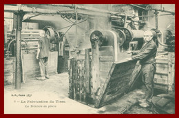 BOHAIN EN VERMANDOIS - La Fabrication Du Tissu - La Teinture En Pièces - Animée - Edit. B.F. - N° 9 - Industrie