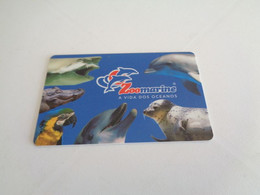 Zoomarine Dolphin Dauphin Golfinho Portugal Portuguese Plastic Pocket Calendar 1999 - Small : 1991-00
