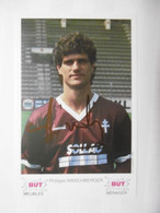 Football - Autographe Philippe HINSCHBERGER Joueur Foot équipe FC METZ - Autógrafos